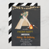 Glamping's meer feest kaart (Voorkant / Achterkant)