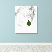 Glance Sketch Canvas Afdruk (Insitu (Houten vloer))