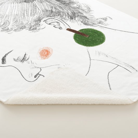 Glance Sketch Sherpa Deken (3/4)