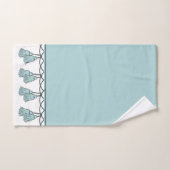 GLANDS ÉLÉGANTS CHICS ET DE STYLISH_ SEAFOAM (Serviette à main)