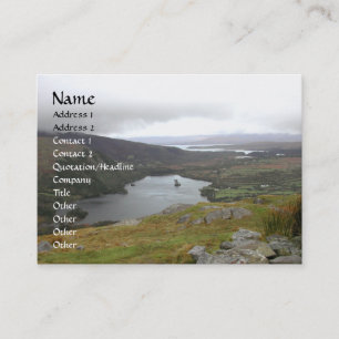 Glanmore Lake uit Healy Pass Ireland. Visitekaartje