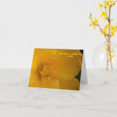 Glans Kaart (Gele Bloem)