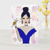 glans kaart (Gele Bloem)