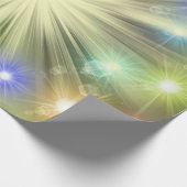 glans, ster, glans, gloed, glitter, licht, effect cadeaupapier (Hoek)