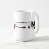 Glansgeluiden beter koffiemok (Voorkant rechts)