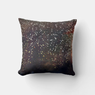 Glanzend Aquarel Aards Rustiek Modern Glamour Kussen