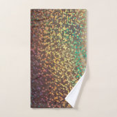 Glanzend, confetti, veelkleurig bad handdoek (Handdoek)