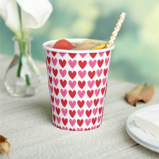 Glanzend design-papier papieren bekers