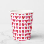 Glanzend design-papier papieren bekers (Voorkant)