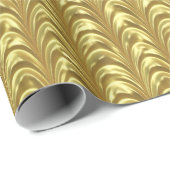 Glanzend driftig oliepatroon cadeaupapier (Rol Hoek)