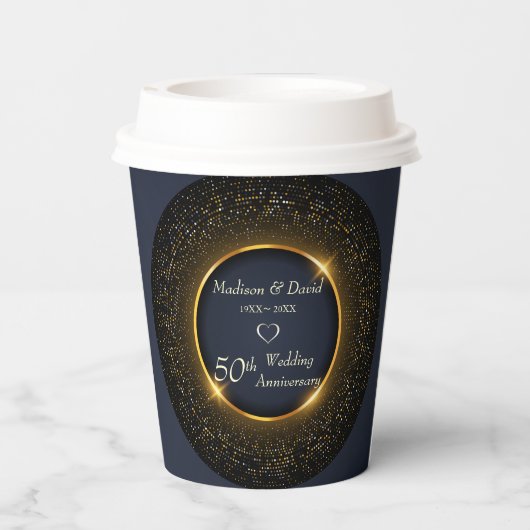 Glanzend en glanzend papieren bekers (Achterkant)