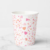 Glanzend en prachtig design-papier papieren bekers (Links)