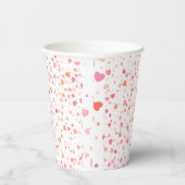Glanzend en prachtig design-papier papieren bekers (Rechts)