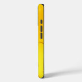 Glanzend geel druppeleffect Case-Mate iPhone case (Achterkant / Links)
