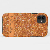 Glanzend glitter Case-Mate iPhone case (Achterkant (horizontaal))