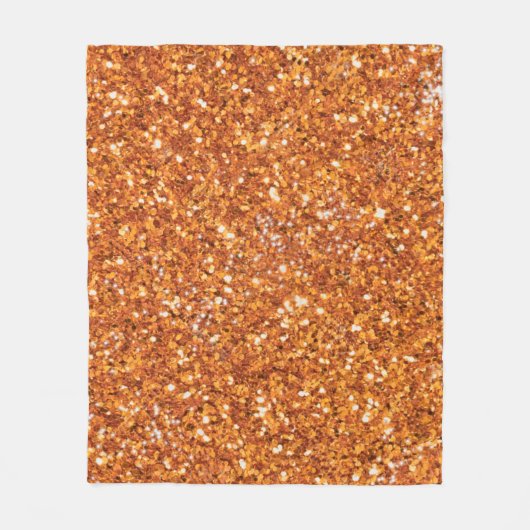 Glanzend glitter fleece deken (Voorkant)