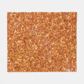 Glanzend glitter fleece deken (Voorkant (Horizontaal))