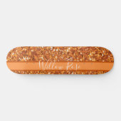 Glanzend glitter skateboard (Horizontaal)