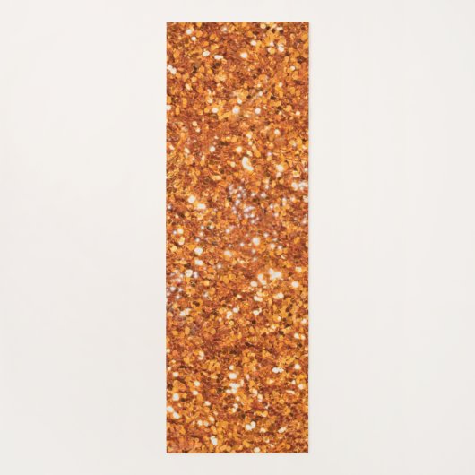 Glanzend glitter yogamat (Achterkant)