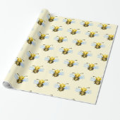 Glanzend inpakpapier - Bebe 3 (Uitgerold)