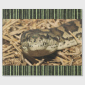 Glanzend inpakpapier Snake (Vlak)