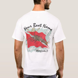 Glanzend Lobster Aangepast Shirt