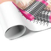 Glanzend omslagpapier, piekfijn zout cadeaupapier (Rol Hoek)