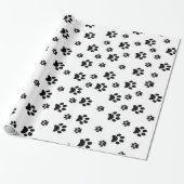 Glanzend oppakpapier met handdoeken, pap-kat KItte Cadeaupapier (Uitgerold)
