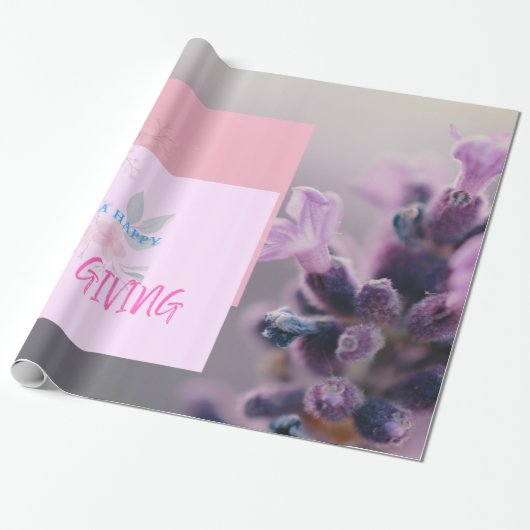Glanzend opvulpapier cadeaupapier (Uitgerold)