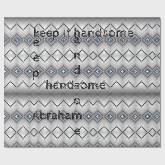 Glanzend opvulpapier, grijs om het handig te houde cadeaupapier (Vlak)