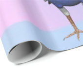 Glanzend opvulpapier, pacock cadeaupapier (Rol Hoek)