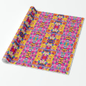 Glanzend papier met vulling van pom (Uitgerold)