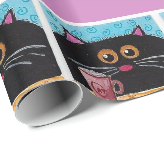 Glanzend papier met vulling Whimsical (Rol Hoek)