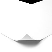 Glanzend Poster Perfect Poster (Hoek)