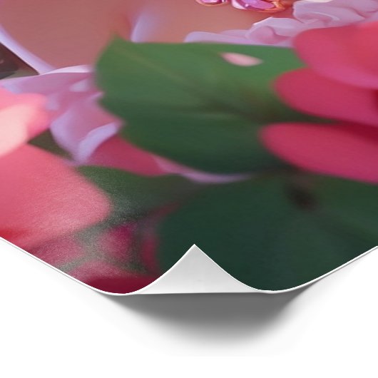 Glanzend Poster Perfect Poster (Hoek)