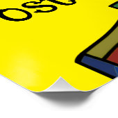 Glanzend Poster Perfect Poster (Hoek)