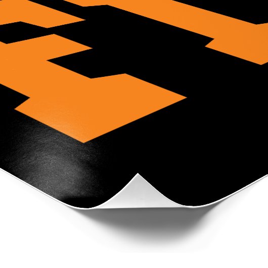 Glanzend Poster Perfect Poster (Hoek)