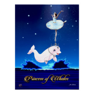 Glanzend Poster Princess of Whales Ballet Glorious Perfect Poster