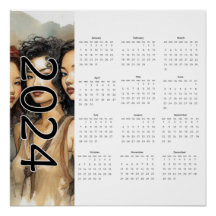 Glanzend Poster vrouwen collectie