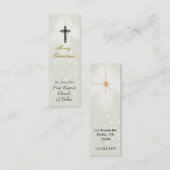 Glanzend Religieus Visitekaartje (Voorkant / Achterkant)