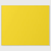 Glanzend stevig schoolbus geel inpakpapier (Vlak)