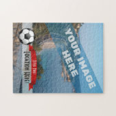 Glanzend Voetbal Legpuzzel (Horizontaal)