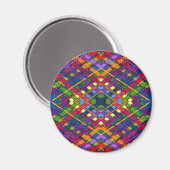 glanzend weefsel magneet (Voorkant / Achterkant)