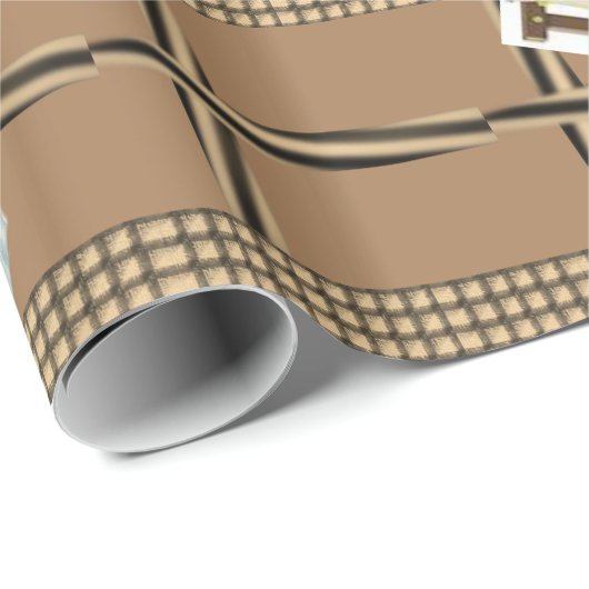 Glanzend wrapppapier Victoriaans Cadeaupapier (Rol Hoek)