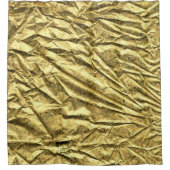 Glanzende bladfolie douchegordijn (Voorkant)