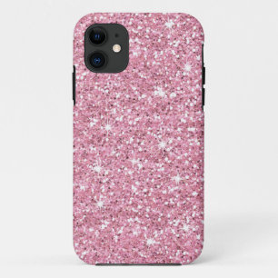 Glanzende Bubblegum Glitters iPhone 11 Hoesje