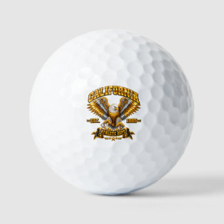Glanzende California Athletic Dept 1985 Golfballen