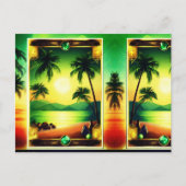 glanzende Design met edelstenen Briefkaart (Voorkant)