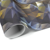 Glanzende driehoek , diamanttextuur. cadeaupapier (Rol Hoek)