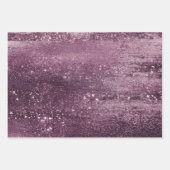 Glanzende Folie | Roze Goud Mauve Roze Blush Nep G Inpakpapier Vel (Voorkant 3)